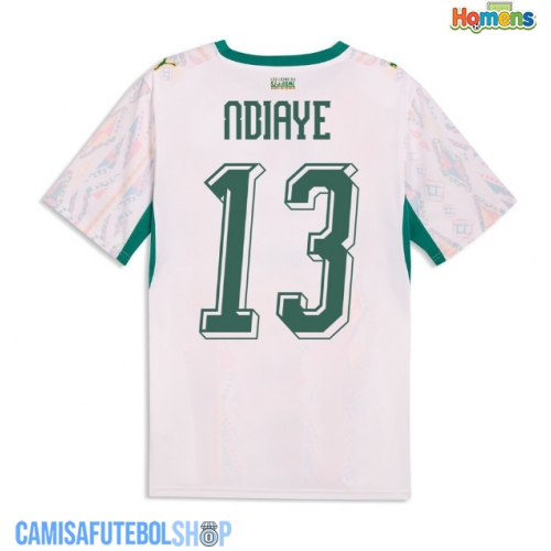 Camisa de time de futebol Senegal Iliman Ndiaye #13 Replicas 1º Equipamento Mundo 2026 Manga Curta